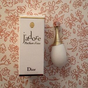 Dior White & Gold J'adore Parfum d'eau Mini